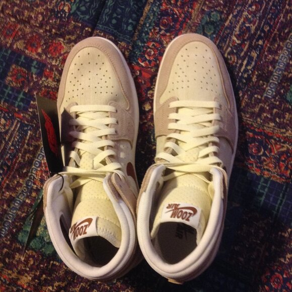 Air Jordan 1 Zoom Air CMFT 2 Men's Multicolor Suede Sneakers -11.5 -New in Box - Picture 7 of 12